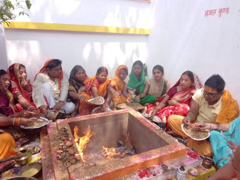 विसुनपुरा: विष्णु मंदिर के वार्षिकोत्सव के तहत आयोजित सात दिवसीय कार्यक्रम सम्पन्न